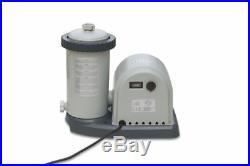 Pompe de filtration de piscine Intex Easy Set 1500 GPH avec minuterie et DDFT 28635EG 635