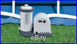Pompe de filtration de piscine Intex Easy Set 1500 GPH avec minuterie et DDFT 28635EG 635