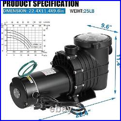 1.5HP Hayward Self-Primming Swimming Pool Pump withStrainer Basket In/Above Ground