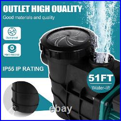 1.5HP Swimming Pool Pump Motor Hayward withStrainer Filter In/Above Ground 6500GPH