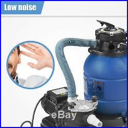 13 Sand Filter Above Ground 0.35HP Pro 2450GPH 10000GAL Swimming Pool Pump