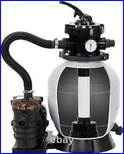13 Sand Filter Pump 3434GPH 3/4HP Sand Filter for Above Ground Inground Pool