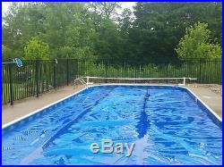 16' x 32' Rectangle Blue Swimming Pool Solar Pool Cover Blanket 1200 Series