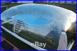 19x10x10Ft Inflatable Hot Tub Swimming Pool Solar Dome Cover Tent