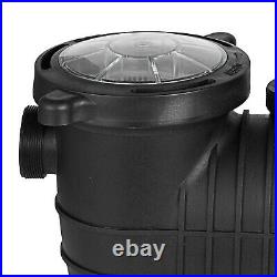 2HP 1500W High-Flo Inground Swimming Pool Pump Motor Strainer Energy Saving