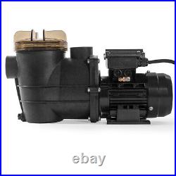 3/4 2400GPH Self Primming Above Ground Swimming Pool Pump with Strainer 1.5 NPT