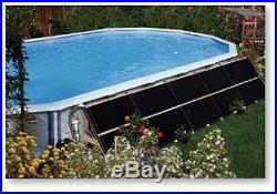 4'x20' Swimming Pool Solar Panel Heater & Diverter (2 panels x 2' wide x 20')
