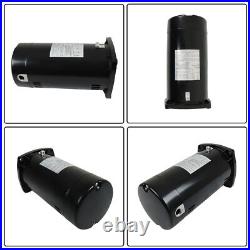 48Y Frame Square Flange Pool Pump Motor 115/230V USQ1102 Pool Motor 1HP 3450RPM