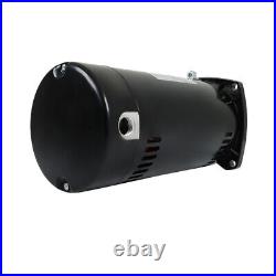 48Y Frame Square Flange Pool Pump Motor 115/230V USQ1102 Pool Motor 1HP 3450RPM