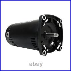 48Y Frame Square Flange Pool Pump Motor 115/230V USQ1102 Pool Motor 1HP 3450RPM