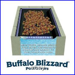 Buffalo Blizzard 16' x 32' Rectangle Swimming Pool Leaf Net Winter Cover