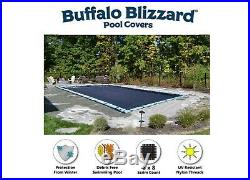 Buffalo Blizzard 30 x 50 Deluxe Rectangle Swimming Pool Winter Cover 10 YR WTY
