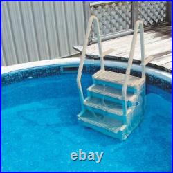 Confer Plastics Step-1 Heavy-Duty Pool Steps For Above Ground Swimming Pools
