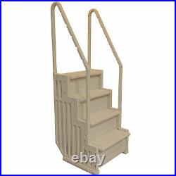Confer STEP-1VM Heavy-Duty Above Ground Swimming Pool Ladder Stair Entry System