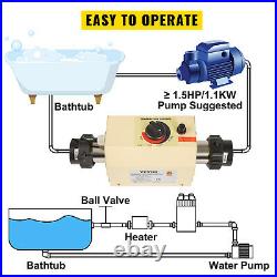 Electric Water Heater Thermostat 3KW 220V Mini Swimming Pool & Bath SPA Hot Tub