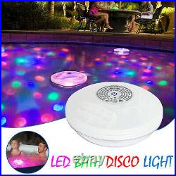 Floating Light Hot Tub & Pool BESTWAY FLOWCLEAR Lay-Z-Spa LED Bath Disco Light