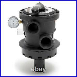 Hayward SP0714T Vari-Flo Control 1-1/2 FIP Top Mount Multiport Valve