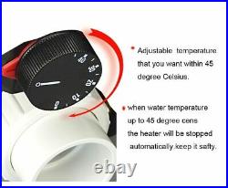 Hot tub spa Heater 1.5KW 2KW 3KW Temperature Controll Bathtub heater220v/110v
