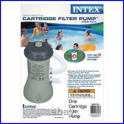 INTEX 1000 GPH Easy Set GFCI Swimming Pool Filter Pump 28637EG (Open Box)