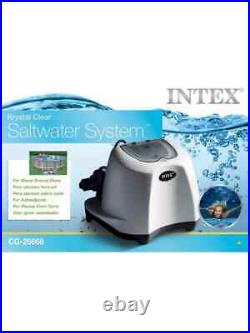 INTEX Krystal Clear Saltwater System with E. C. O. Electrocatalytic Oxidation NEW