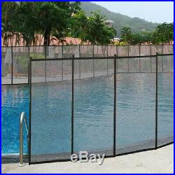 In-Ground Swimming Pool Safety Fence Section Accidental Drowning Prevent 4'x12