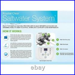 Intex 26669EG Saltwater System ECO 15000 Gallon Above Ground Pools 110120V GFCI