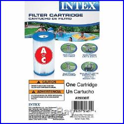 Intex Pool Easy Set Type A Replacement Filter Pump Cartridge (24 Pack) 29000E