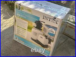 Intex SX2100 Krystal Clear Above Ground Pool Sand Filter Pump 26645EG