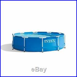 Juego de piscina Intex marco de metal, 10 pies x 30 pulgadas