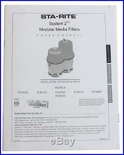 New Sta-Rite 27002-0150S System 2 PLM150 Pool Cartridge Filter 150 Square Foot