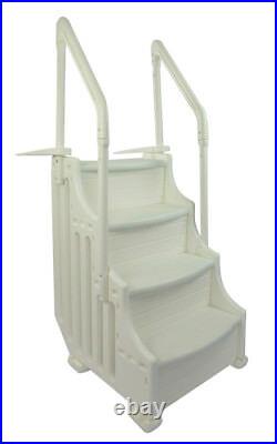 Ocean Blue 400650 Mighty Step 38 Wide Above Ground Swimming Pool Steps Ladder
