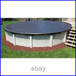 Oval Economy Above Ground Winter Pool Cover, 8 Year Warranty, Blue In The Swim