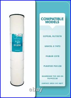 Pool Filter Replaces Pentair CCP520, R173578, 178585, PCC130, FP-32130, 4Pack