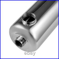 Pool Heat Exchanger Tube 200K Same Side 1+ 1 1/2FPT Stainless 200k Btu/hour