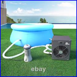 Pool Heat Pump 12000/20000 BTU Swimming Pool & Spa Heater for Above-Ground Pools