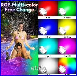 Pool Lights for Inground Pool LED Pool Lights 10 RGB 12V Equivalent 500W Bulbs