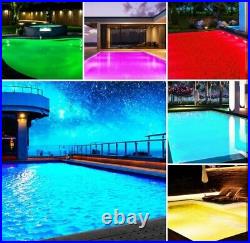 Pool Lights for Inground Pool LED Pool Lights 10 RGB 12V Equivalent 500W Bulbs