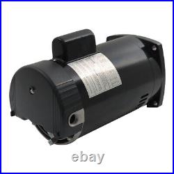 Pool Pump Motor B854 1.5 HP B2854V1 115/230V Square Flange Replacement Motor