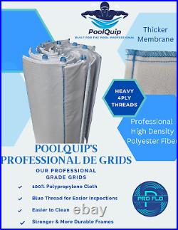 PoolQuip DE 48 Grid Set for Hayward Pro-Grid & Microclear 7 Full & 1 partial