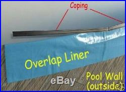 STONEY CREEK Above Ground OVERLAP Pool Liner ALL SIZES 25 Gauge HEAVY DUTY