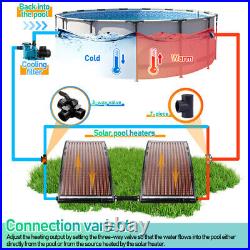 Solar Pool Heater Solar Water Heater Above Ground Pool Heater Swimming Pool