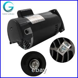 Square Flange Pool Motor Replacement Pump Motor 1.5HP B2854 B2854V1 56Y