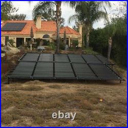 SwimEasy High Performance Solar Pool Heater DIY Kit (7-4x8 / 1.5 I. D. Header)