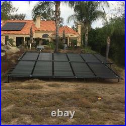 SwimEasy Universal Solar Pool Heater Panel Replacement (4' X 10' / 2 Header)