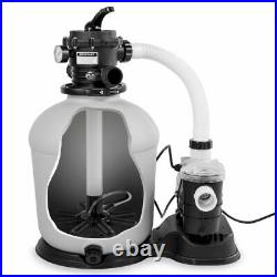 Swimming Pool 16-inch Sand Filter with 3100 GPH 3/4 HP Pool Pump Timer Package