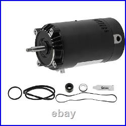 Swimming Pool Pump Motor For Century Hayward Max-e-Glas UST1152 1.5 HP 115/230V