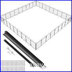 VEVOR Pool Fence 4 x 108 FT Removable Pool Fences for Inground Pools Outdoor