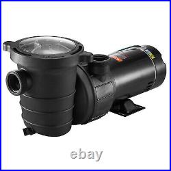 VEVOR Swimming Pool Pump 2 HP Filter Pump 90 GPM withStrainer Above Ground