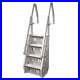 Vinyl-Works-Deluxe-In-Step-46-60-Above-Ground-Swimming-Pool-Ladder-Used-01-sxer