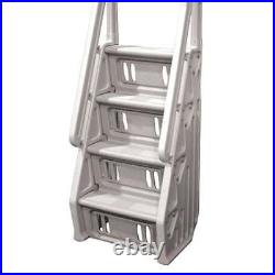 Vinyl Works Deluxe In Step 46 60 Above Ground Swimming Pool Ladder (Used)